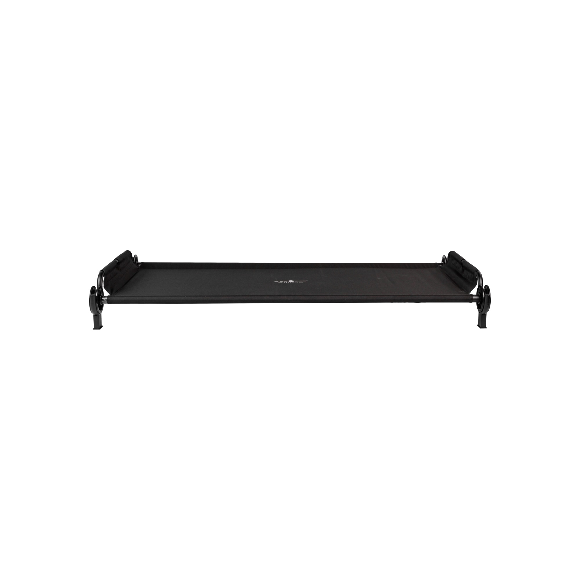 Disc-O-Bed Portable Trundle — Steel Frame, Black, Model# 31508